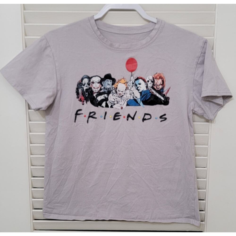 Horror Friends Crop T-shirt Size Med